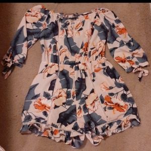 Fashion Nova Floral Romper